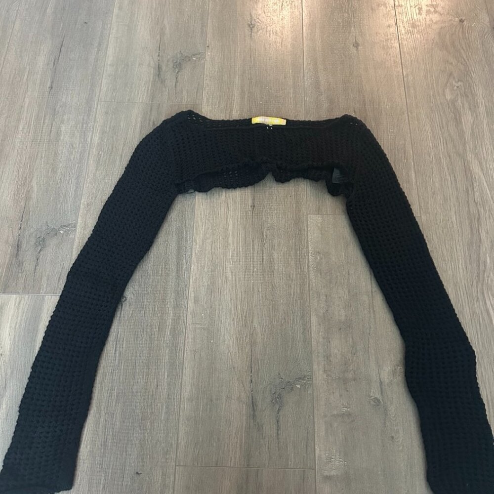 Sexy and Trendy black top from urban outfitter